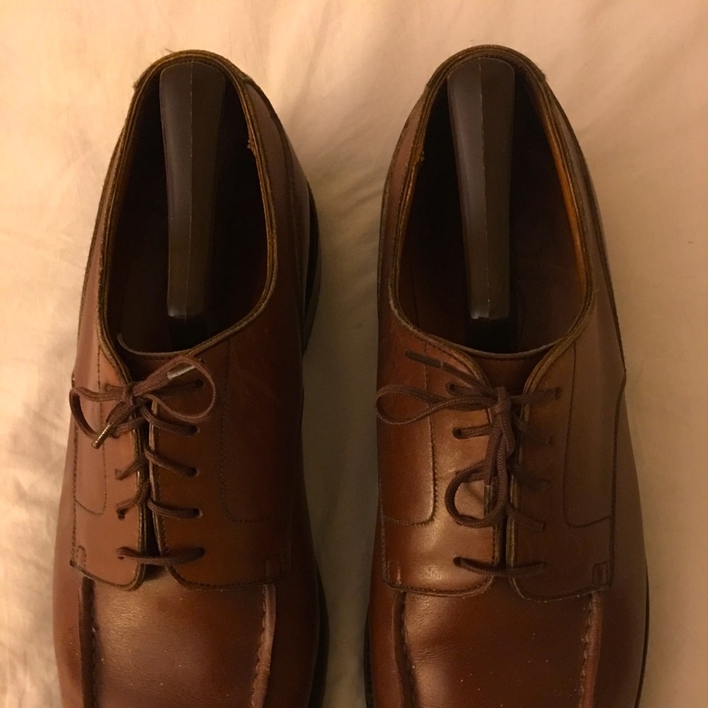 Weston Golf Derby Shoes, Dark Brown, Boxcraft